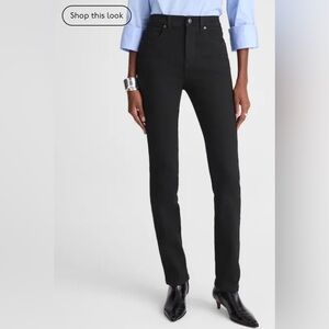 Madewell Women's High Rise Black Jeans